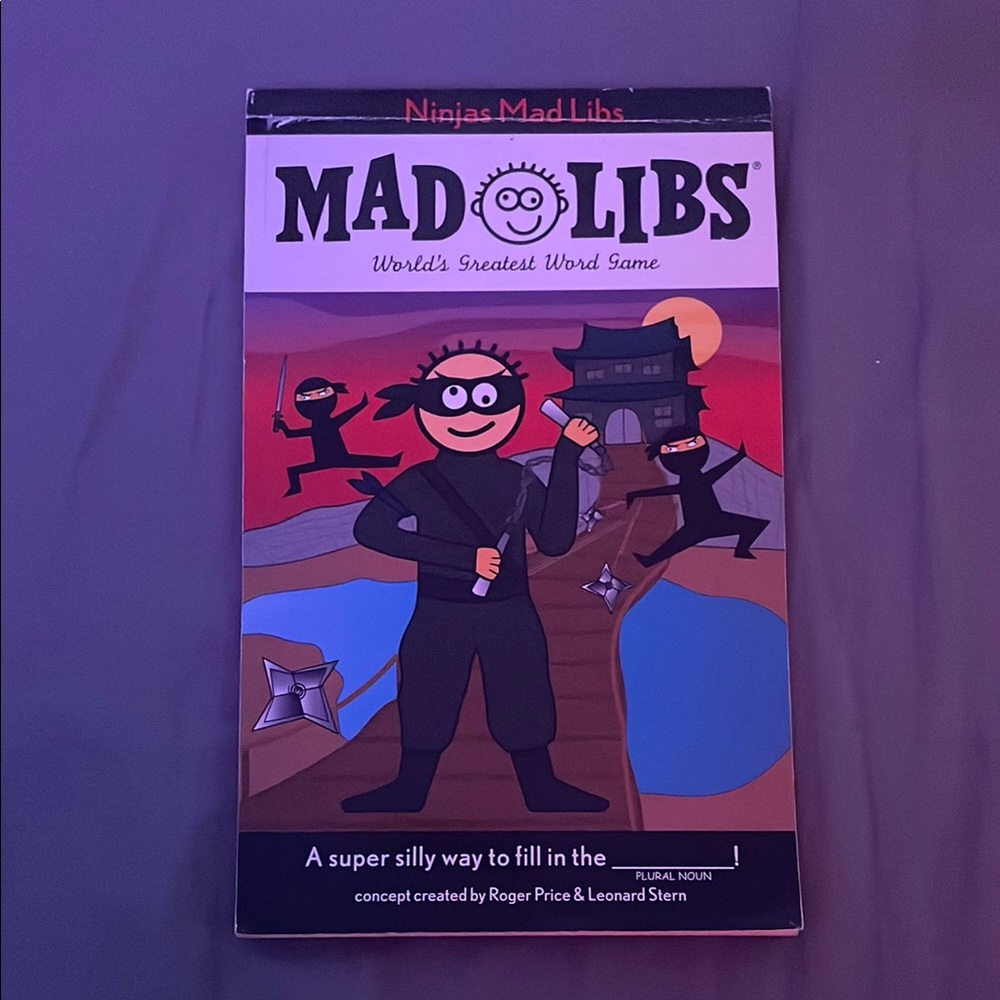 Mad Libs Ninjas Word Game